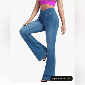 Bluerose flare jean leggings